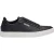 Hugo Heren Futurism leren platte sneakers met ronde neus (Zwart)