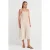 Strapless A-lijn Midi-jurk