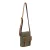 Firetrap Gewaxt Canvas Crossbody Tas (Kaki Groen)