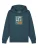 Watapparel Sweatshirt ‘Let’s Get Lost’  petrol / gemengde kleuren