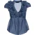 Mouwloze top met ruches