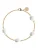 PURELEI Armband ‘Malahi’  goud / parelwit