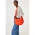 Fabienne Chapot doorgestikte crossbody tas Fabio oranje