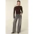Homage to Denim wide leg jeans – grijs