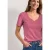 Street One Dames Basic Shirt in Pink