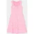 TRENDYOLMİLLA Dames Roze Effen Midi Mouwloos Skater Jurken