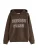 Next Sweatshirt  chocoladebruin / wit