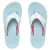 Reef kids Santa Ana slippers blauw/wit