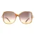 Salvatore Ferragamo zonnebril SF990SR 218 Blonde Havana Gray Gracient