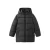Mango Kids gewatteerde jas – zwart