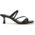 Steve Madden Ajay Sandals Black Leather