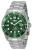 Invicta Pro Diver 30020 Heren Horloge – Waterdicht – Analoog – Quartz Uurwerk – Roestvrij Staal met groene Wijzerplaat -43mm