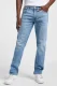 LEE DAREN ZIP FLY HORIZON BLUE REGULAR STRAIGHT JEANS-HEREN