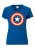LOGOSHIRT Shirt ‘Captain America’  blauw