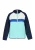Mymo Anorak Dames Turkoois kleurblok