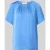 comma Blouseshirt van satijn met ronde hals
