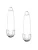 Hey Happiness Oorbellen ‘Safety Pin’  zilver