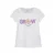 s.Oliver T-shirt wit met pailletten