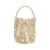 Alanui Beigebruine Raffia Backet Bag