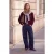 TRENDYOLMİLLA Dames Bordeaux Effen Lang Loszittend Vesten
