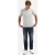 No Excess T-shirt Crewneck Solid Basic Grey Melange