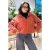 Oversized Halflange Rits Pluche Sweatshirt