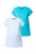 Ulla Popken Shirt  azuur / wit