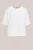 WE Fashion – Dames oversized jersey T-shirt met kant – Oversized – Gebroken wit – Katoen –