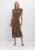 Co'Couture Midi Jurk Dames Falconcc Pleat Dress,