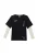 s.Oliver Shirt  zwart / wit