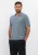 Profuomo Polo Heren Polo Open Collar Cotton Crepe,