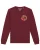 Watapparel Sweatshirt ‘ Seemann ‘  gemengde kleuren / bourgogne