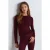 Slim Fit V-hals Knopenblouse