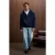 Sweatshirt met capuchon en halve rits