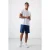 Heren Polyester Gebreide Zweet Shorts