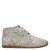 Maruti Gimlet veterboots met ponyhair ecru/zwart