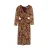 Lange jurk met paisleyprint voor dames Silbon
