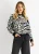 Zwart Contrast Zebra Dier Breimuts