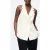 French Connection Sleek Tailored Halterneck Suit Waistcoat Classic Cream
