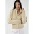 Half Col Kabelbrei Vest met Rits
