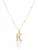 Hey Happiness Ketting ‘Letter K’  goud