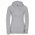 Russell Dames/Dames Authentic Hoodie (Licht Oxford Grijs)