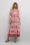 Jurk A-shape multicolour
