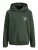 Jack & Jones Junior Sweatshirt ‘Niagara’  donkergroen / wit