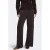 ONLY high waist wide leg casual broek met glitters – zwart