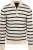 NZA Half Zip Trui Wanake Streep Ecru