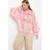 LOLALIZA geruite blouse – roze