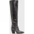 AllSaints Reina Crinkle Boot Gunmetal Grey