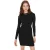 Trendyol Vrouw/Meisje  Staande kraag Bodycon Mini Jurk