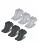 Tastiq Enkelsokken  grijs